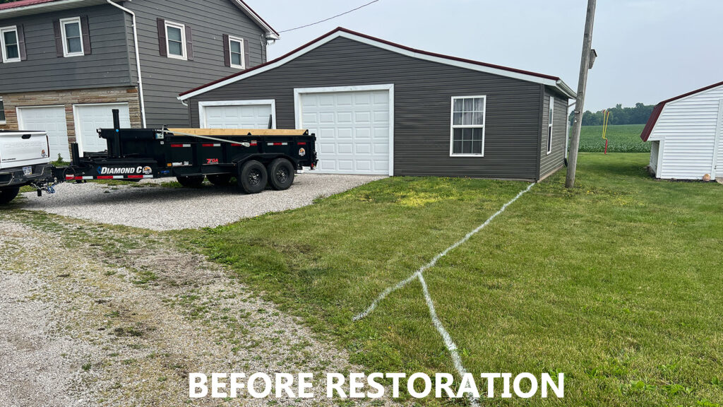 Gravel driveway repair in Mount Vernon Ohio