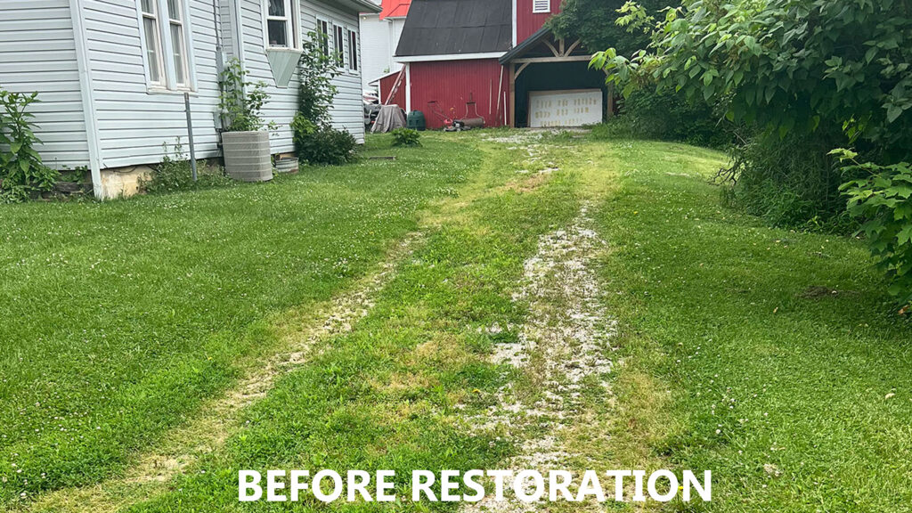 Gravel driveway repair in Mount Vernon Ohio