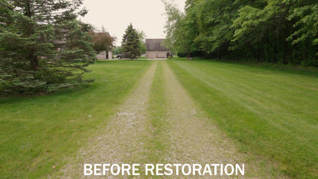 Gravel driveway repair in Mansfield Ohio